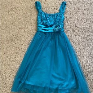 Aqua Dress